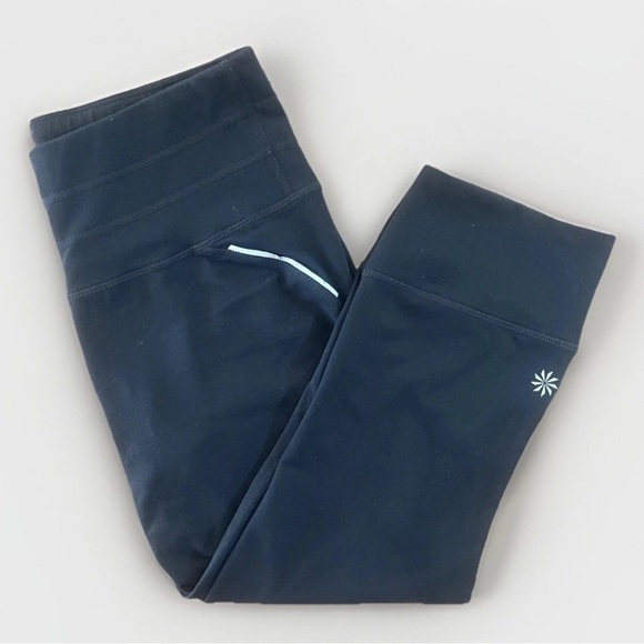 Athleta Women's Relay Capri Leggings & Colorblock Movement Sports Bra Size S - Picture 6 of 12
